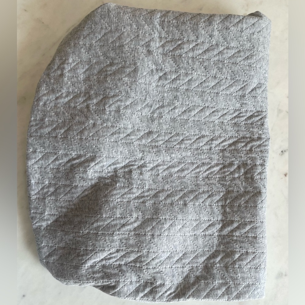 Cloud island grey changing pad cover